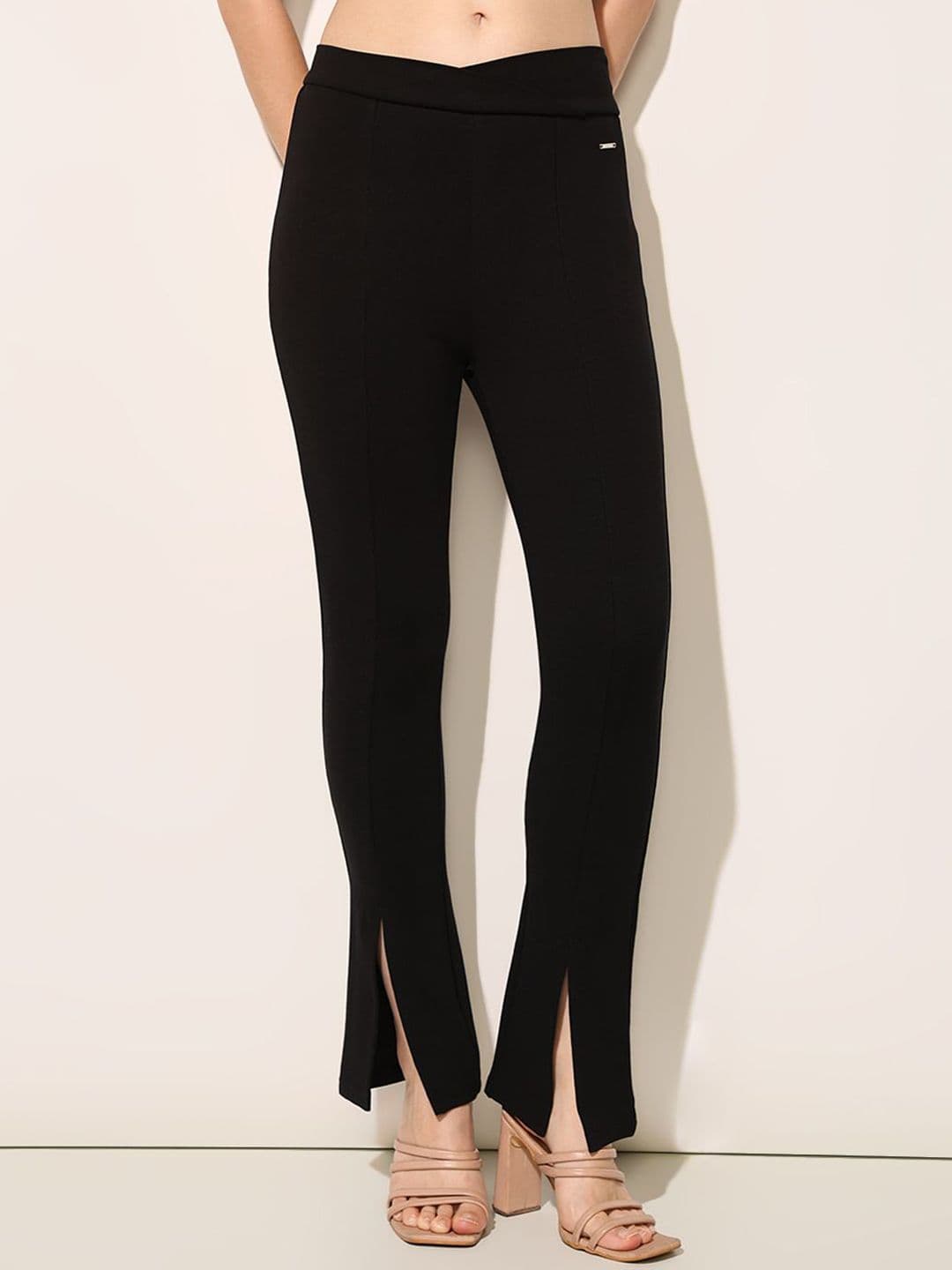 ONLY Women Flared High-Rise Slip-On Wide Leg Trousers - view 1