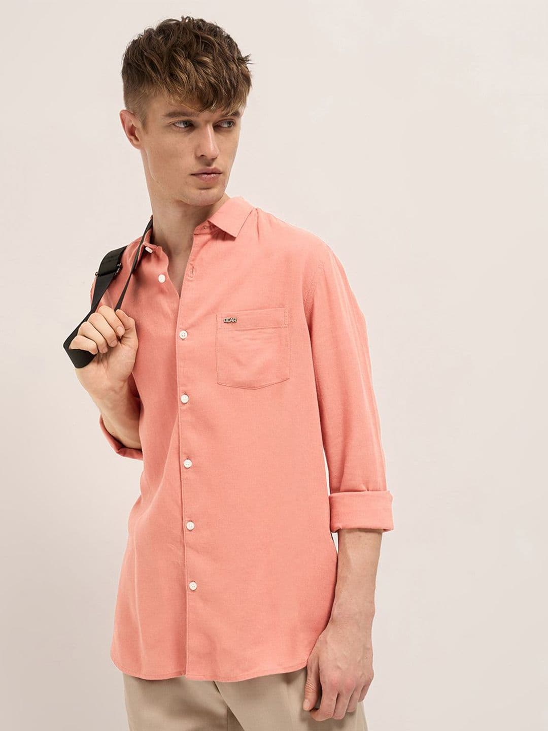 THE BEAR HOUSE Men Slim Fit Casual Shirt - view 1