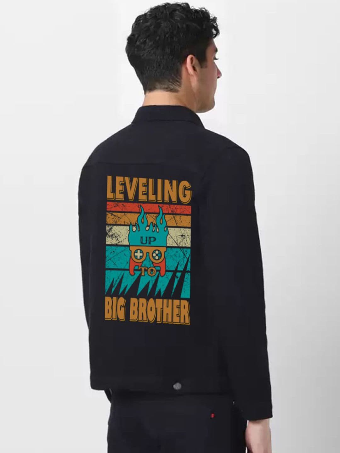 KLIZEN Men Denim Jacket with Embroidered - view 1