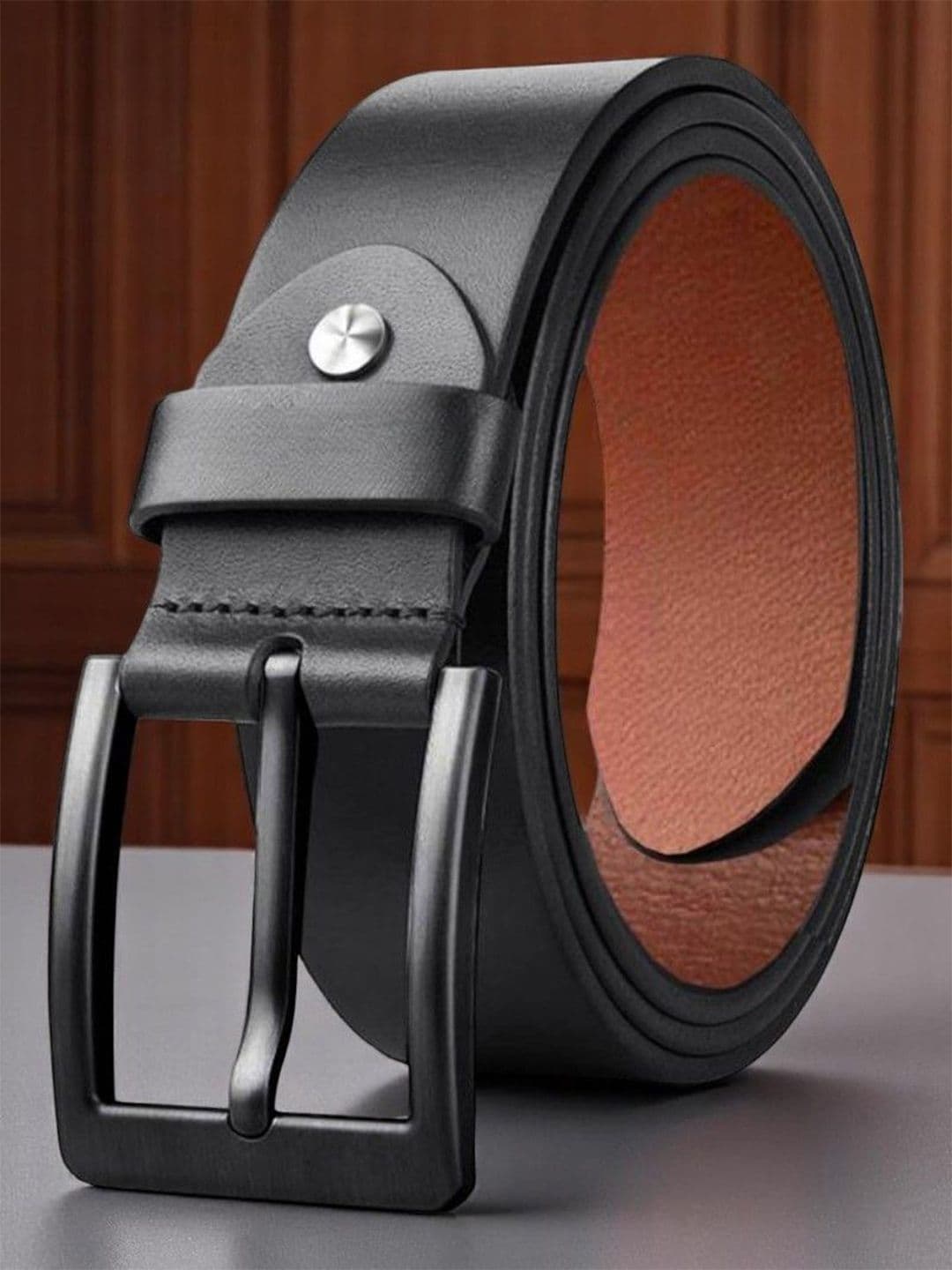 Killer Men Leather Formal Belt - view 1