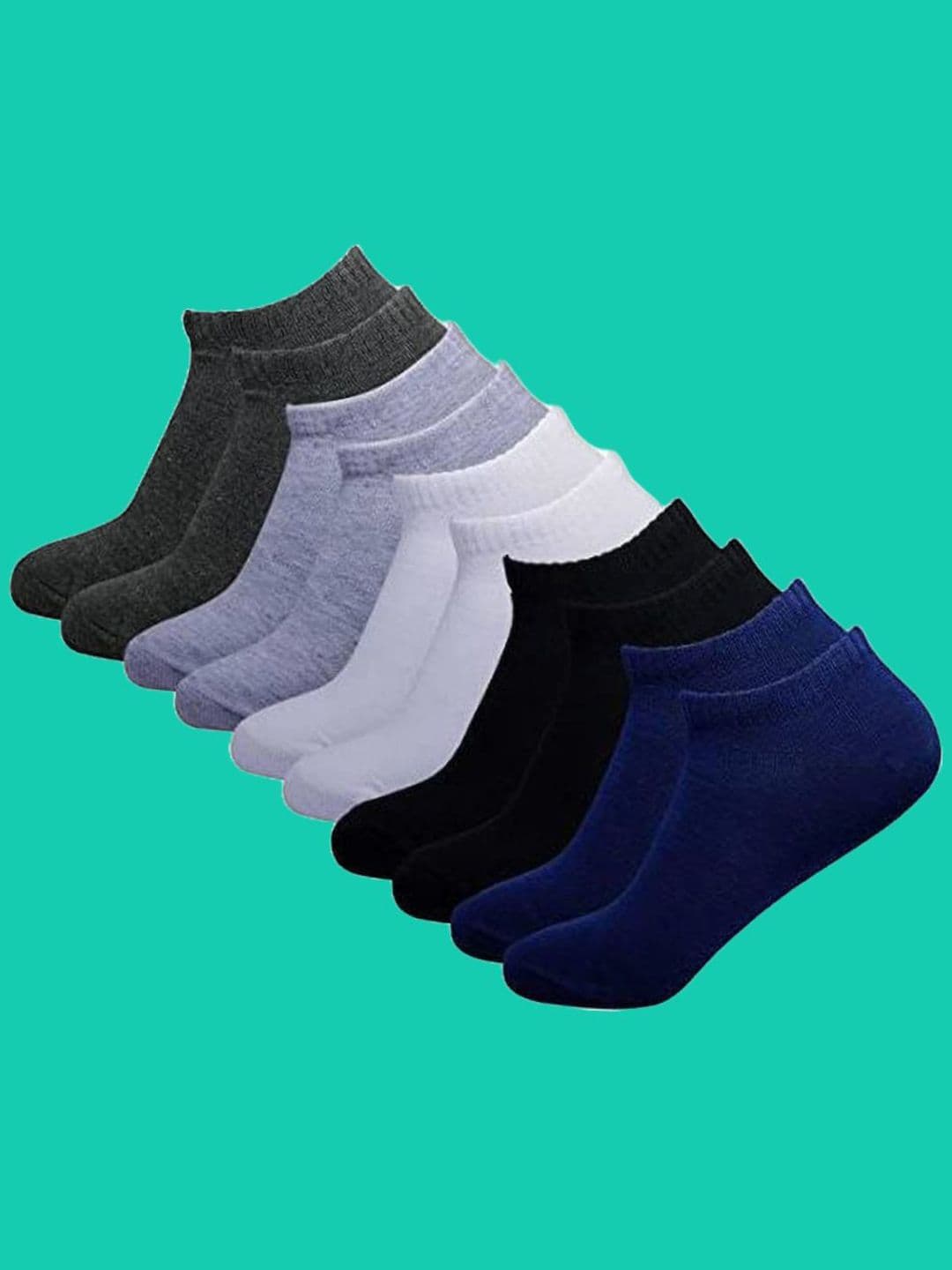MJE Men Pack Of 5 Ankle Length Socks - view 1