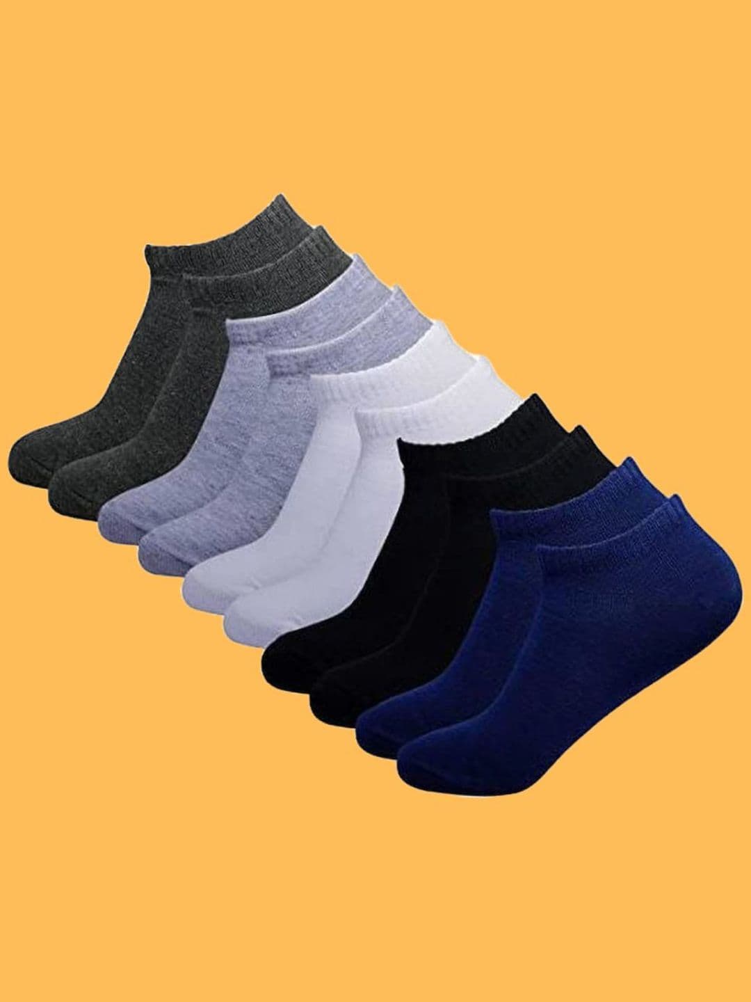 MJE Men Pack Of 5 Ankle Length Socks - view 1