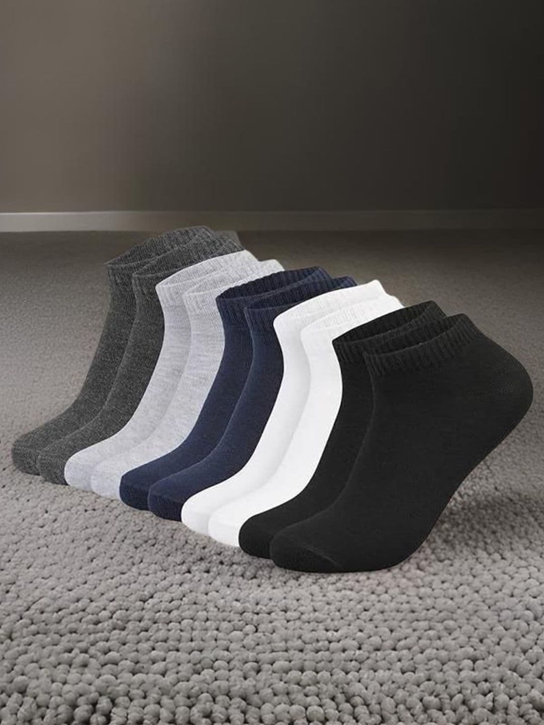 MJE Men Pack Of 5 Ankle Length Socks - view 1