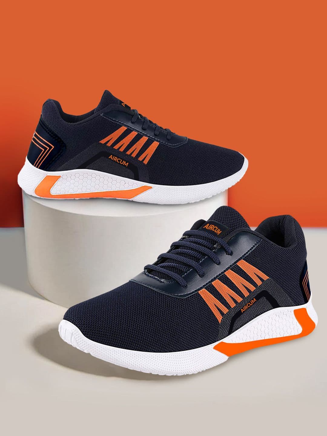 Aircum Men Mesh Walking Non-Marking Shoes - view 1