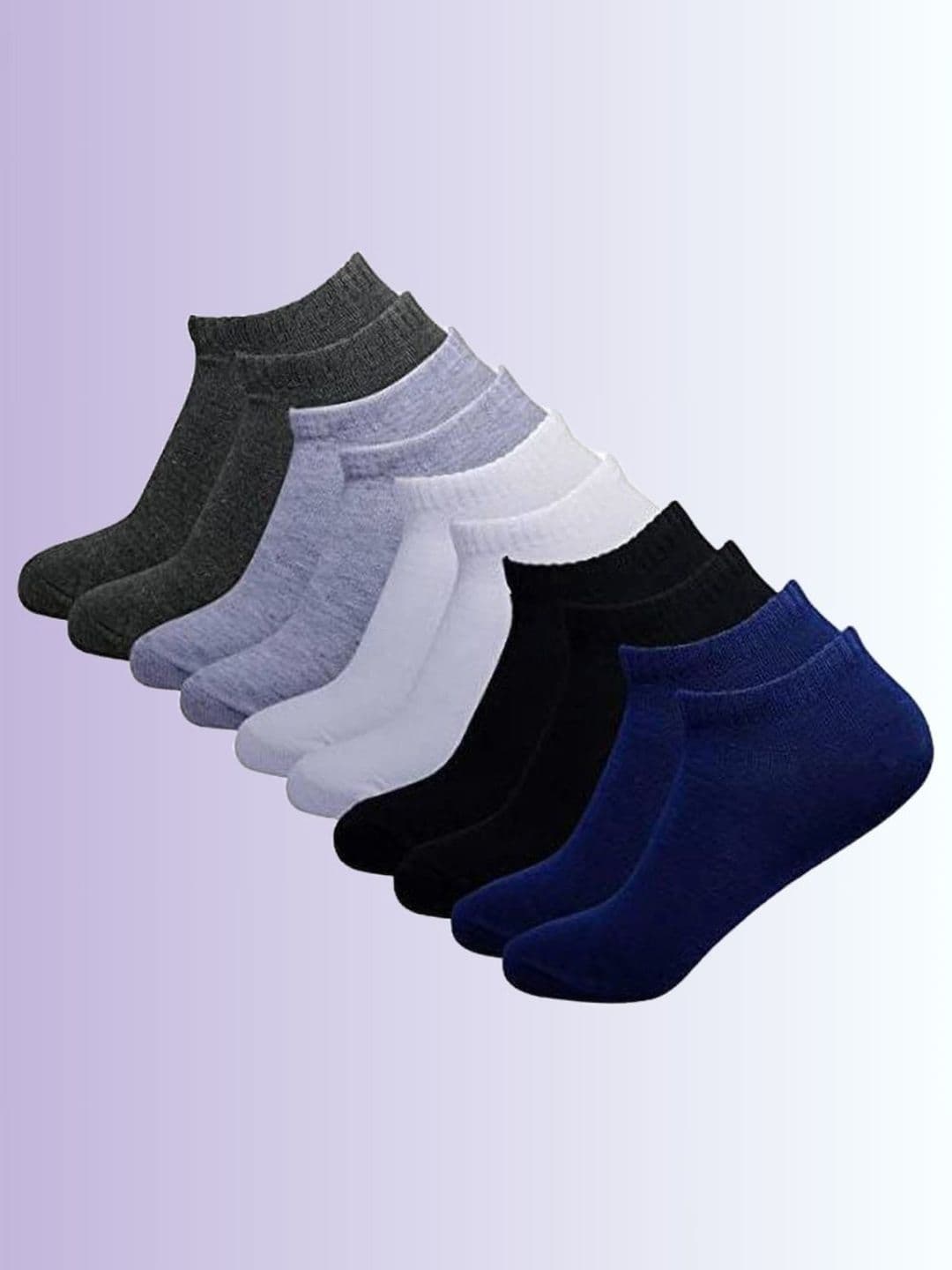 MJE Men Pack Of 5 Ankle Length Socks - view 1