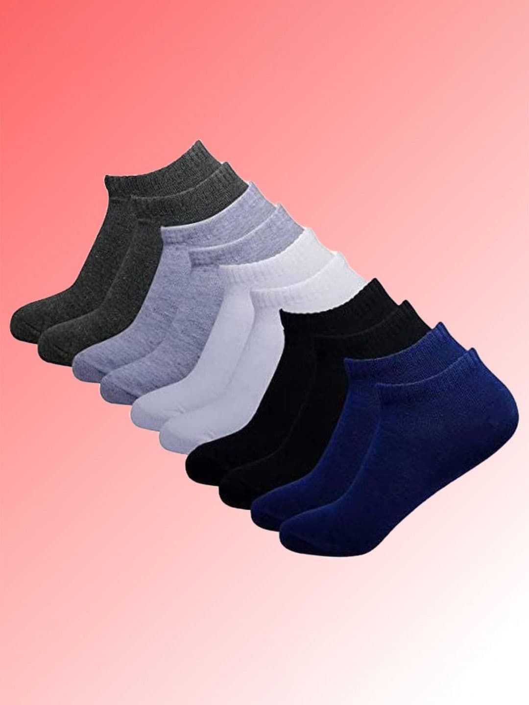 MJE Men Pack Of 5 Ankle Length Socks - view 1