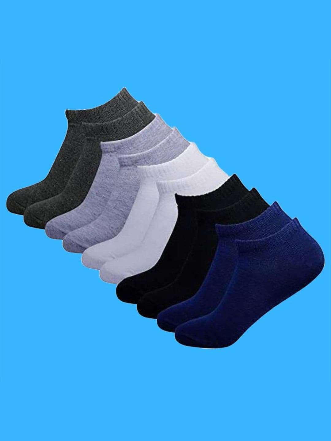 MJE Men Pack Of 5 Cotton Ankle Length Socks - view 1