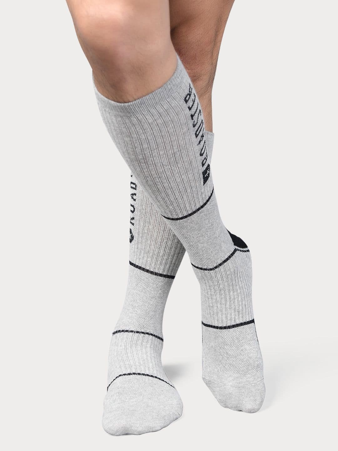 Roadster Men Pack of 3 Patterned Cotton Calf Length Socks - view 1