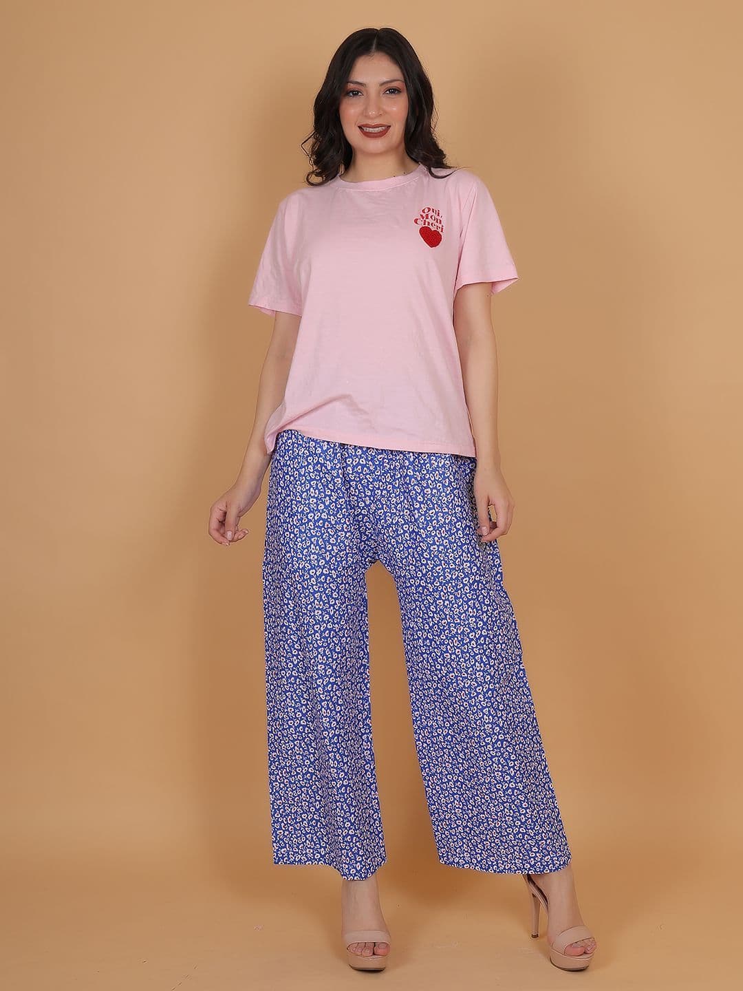 Trendzmy Women Floral Printed Handloom Palazzos - view 1