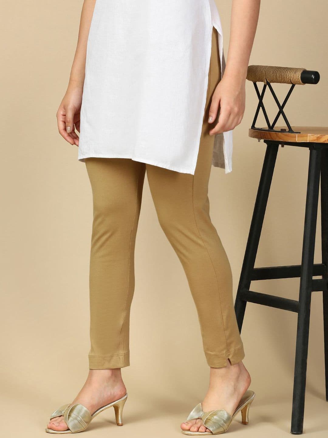 PYNK Women Mid-Rise Ankle-Length Leggings - view 1
