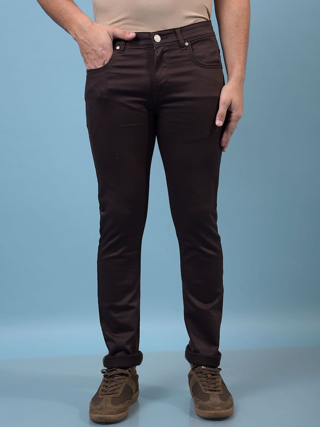 Crimsoune Club Men Slim Fit Mid-Rise Stretchable Jeans - view 1