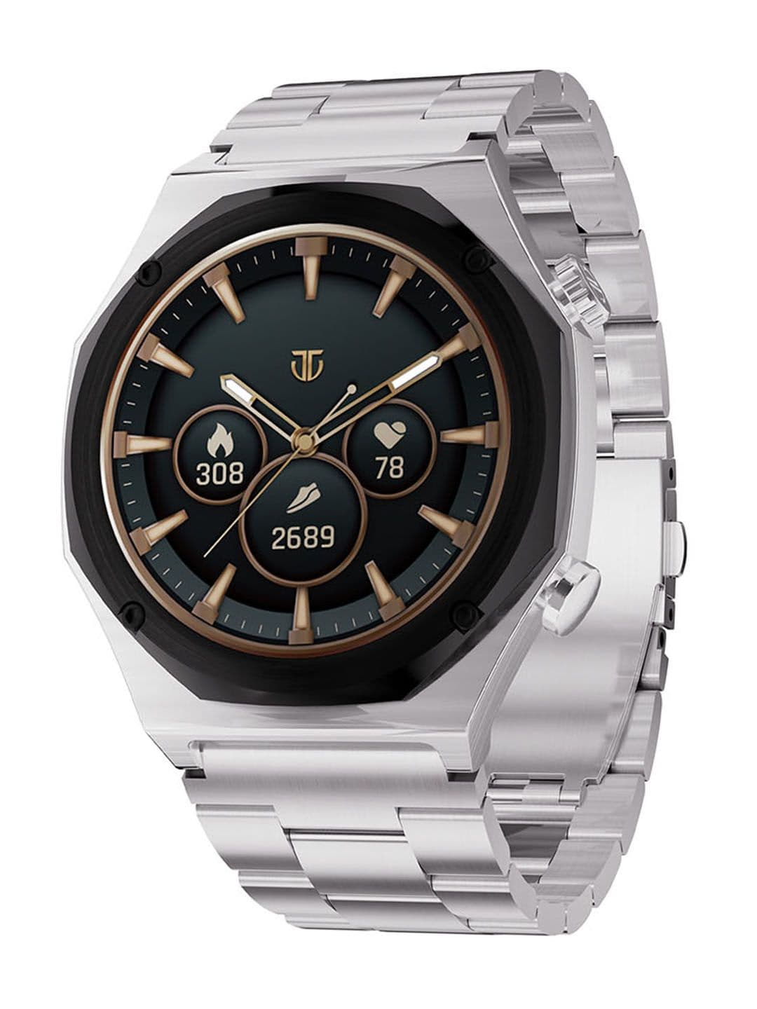 Titan Maestro 1.43 AMOLED SS316L Stainless Steel BT Calling Health Tracking Smart Watch