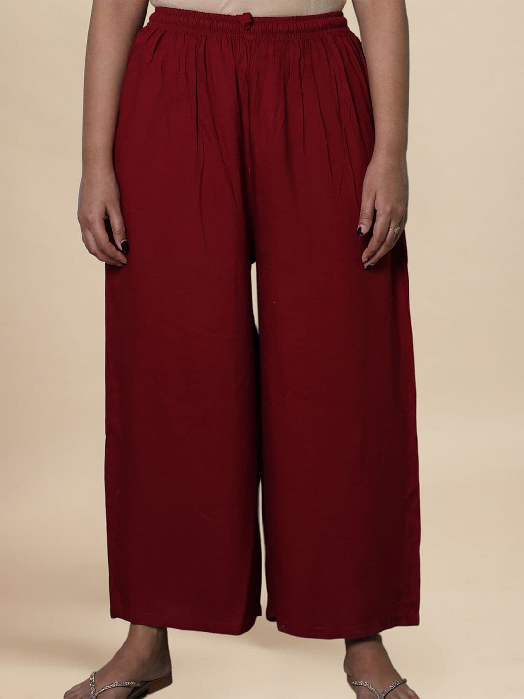 myplusfashion Women Plus Size Palazzos - view 1