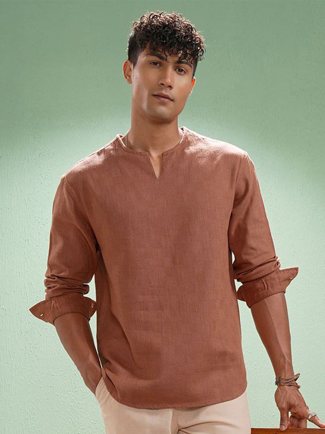 HIGHLANDER Men Comfort Opaque Checked Casual Relaxed Fit Shirt - view 1