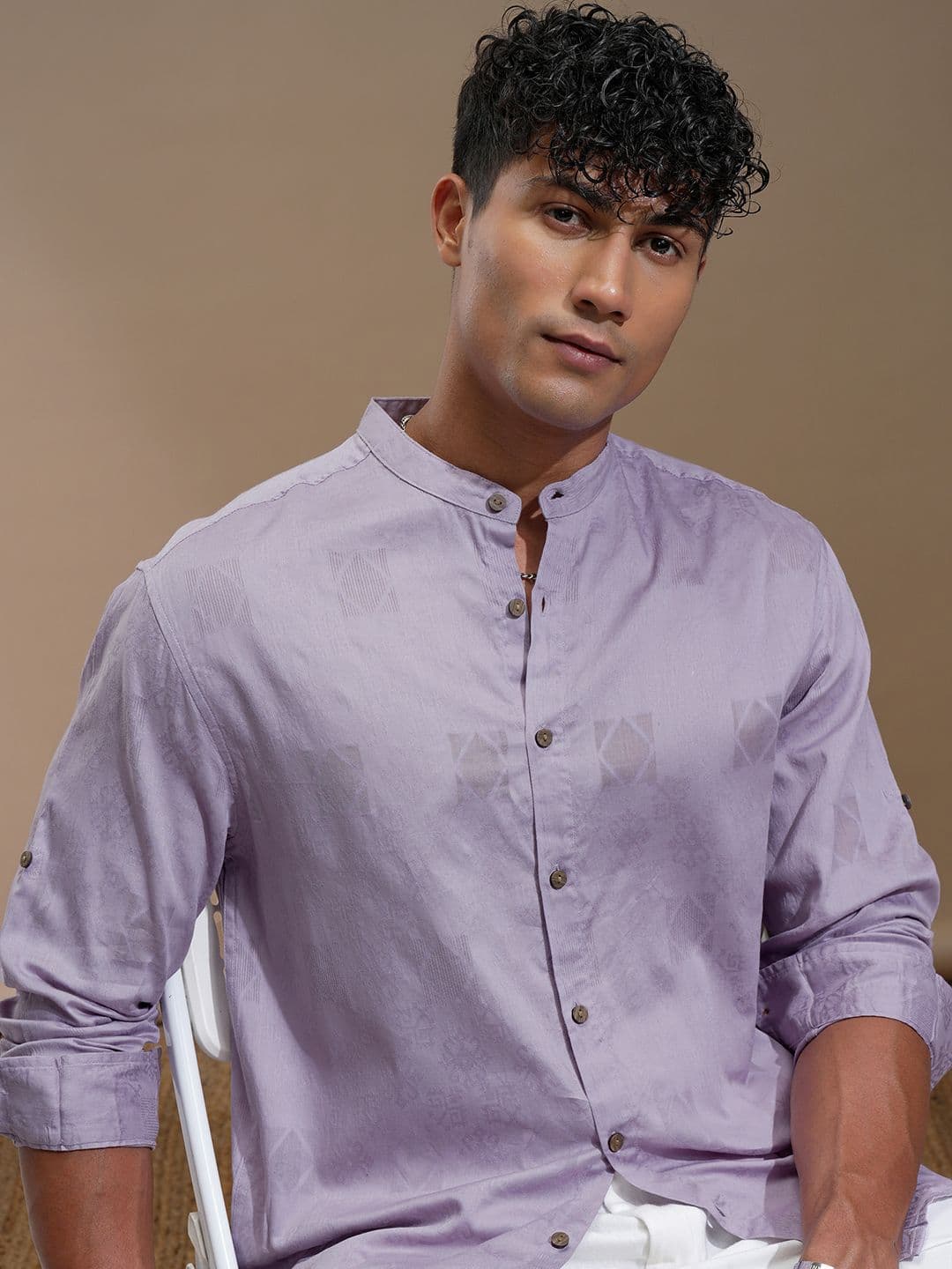 HIGHLANDER Men Comfort Opaque Casual Shirt - view 1