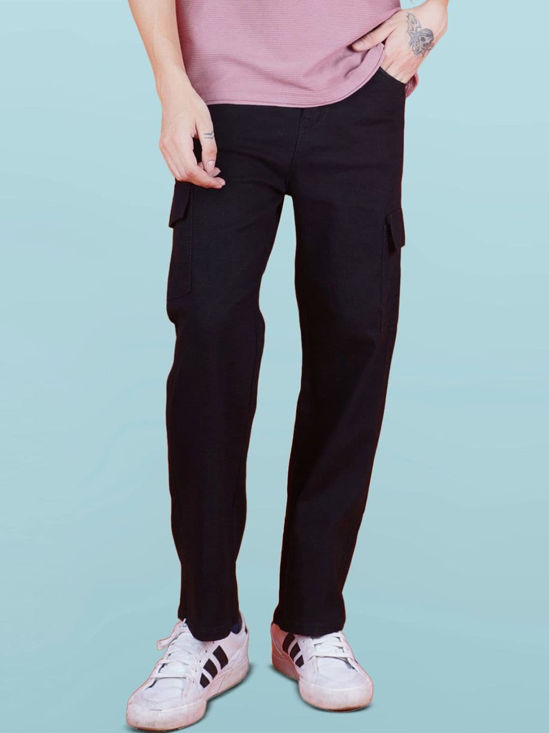 SZN Men Classic Boyfriend Fit Mid-Rise Jeans - view 1
