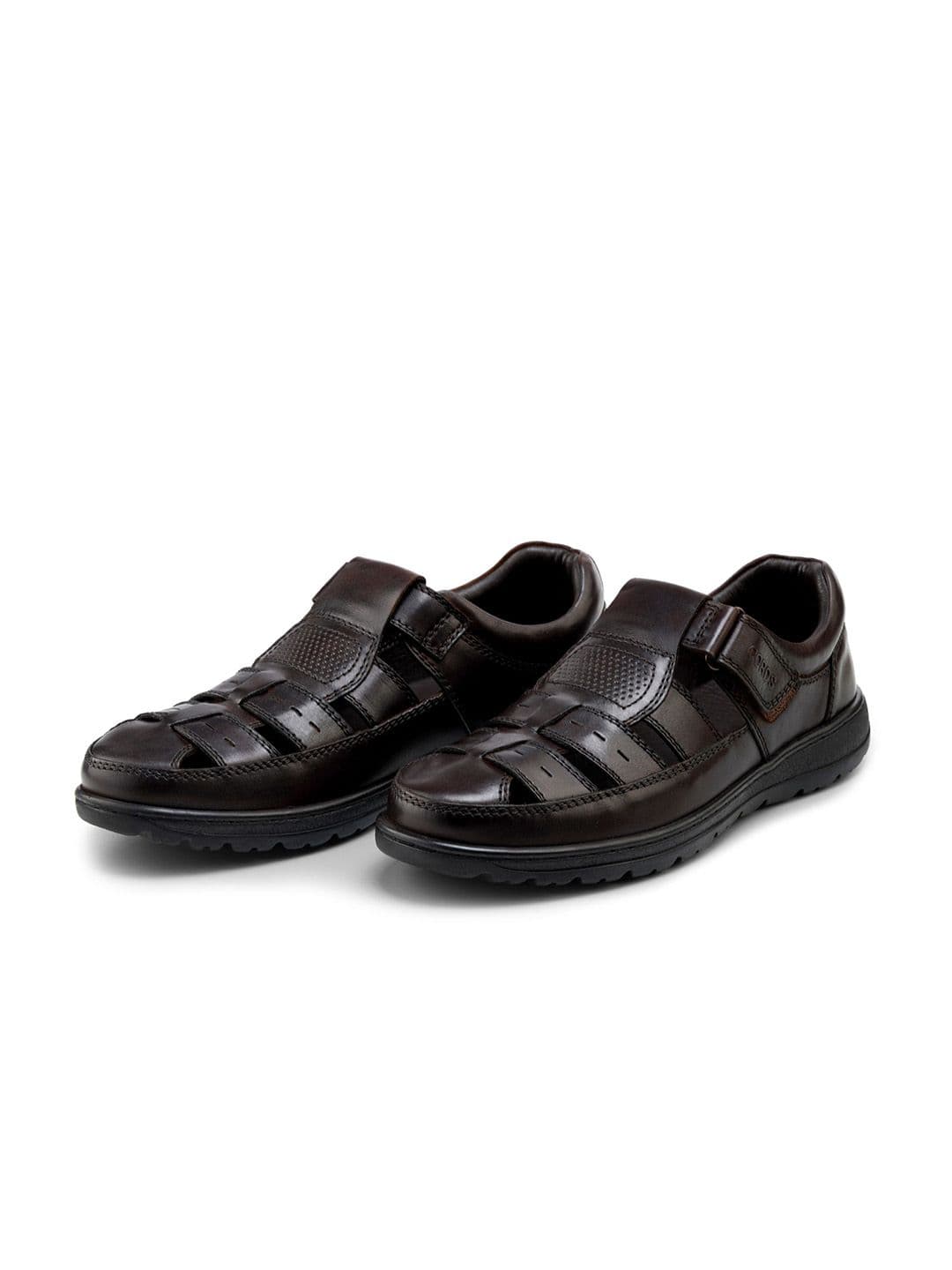 CORDWAINERS Men Leather Fisherman Sandals - view 1