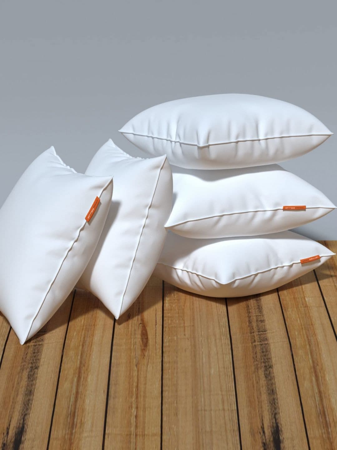 Sleepyhead White 5 Pieces Square Cushion Covers - view 1