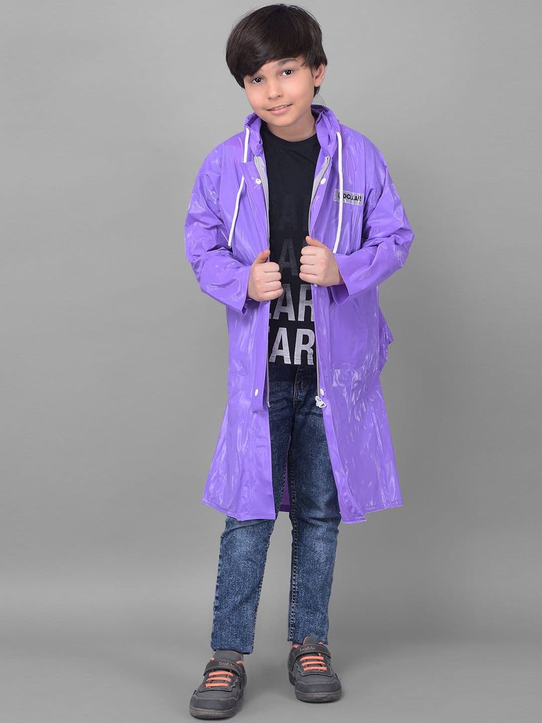 Dollar Boys Hooded Rain Jacket - view 1