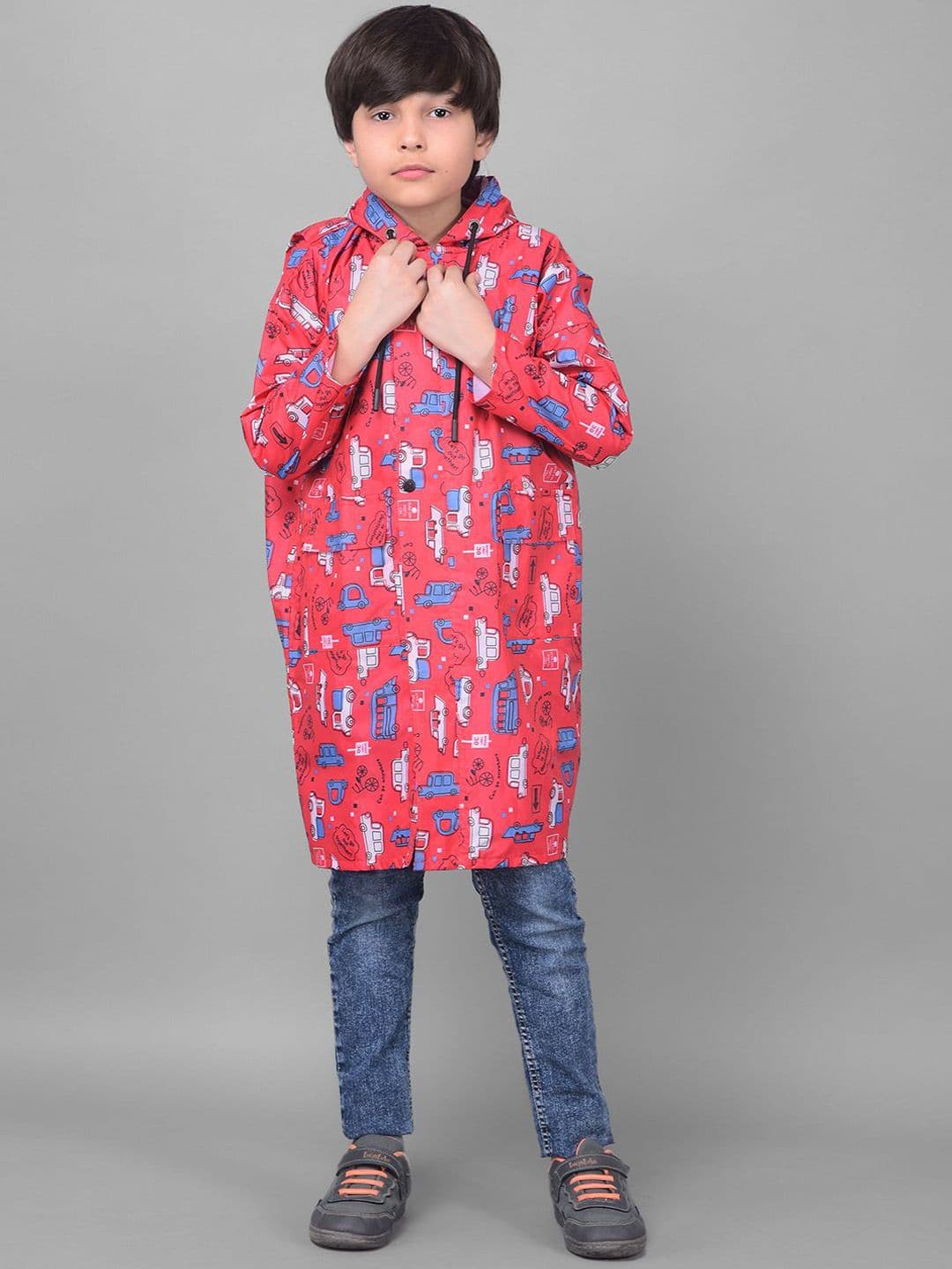 Dollar Boys Printed Rain Jacket - view 1
