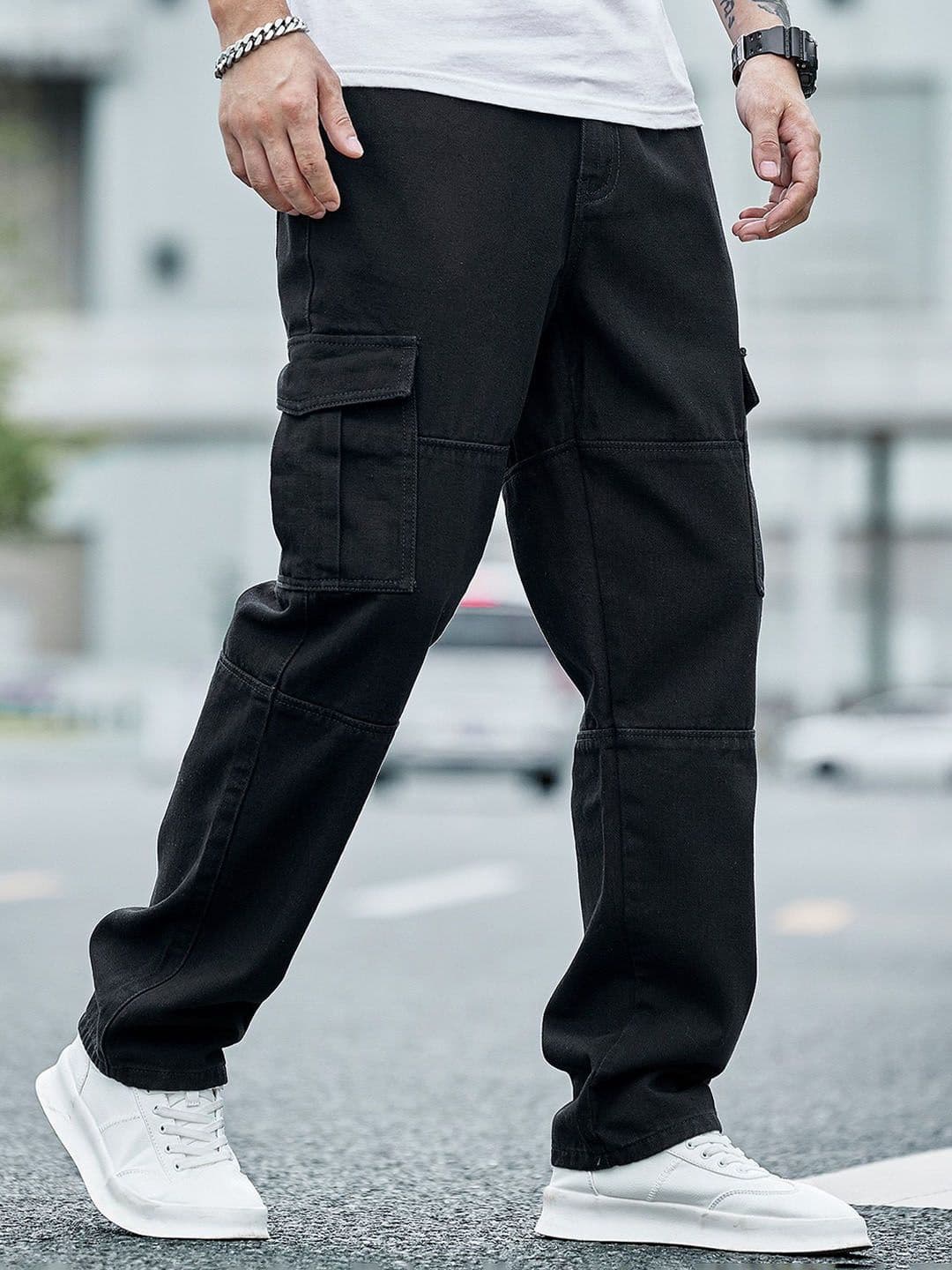 SZN Men Regular Fit High-Rise Cargo Styles Jeans - view 1