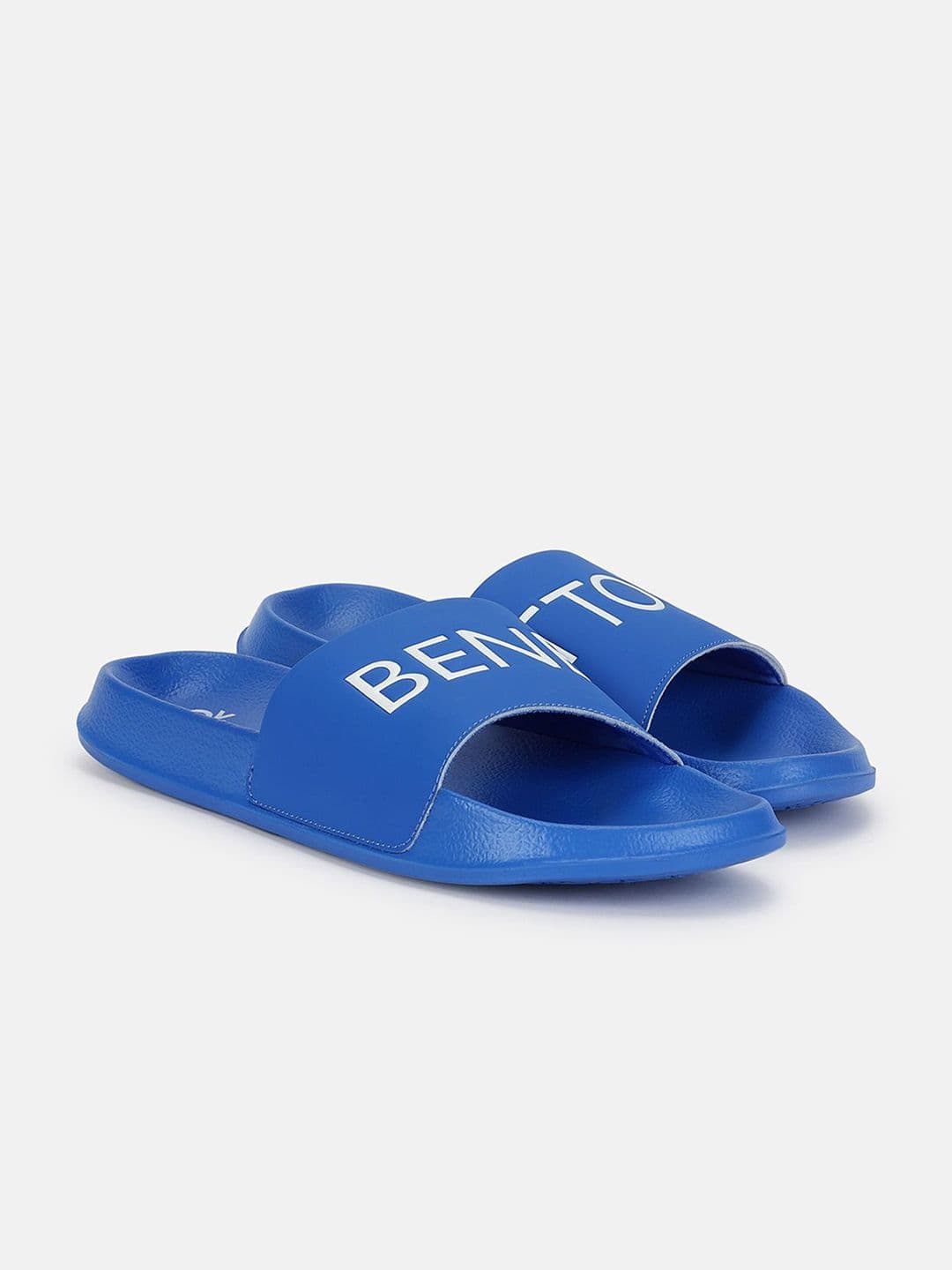 United Colors of Benetton Men Printed Sliders - view 1