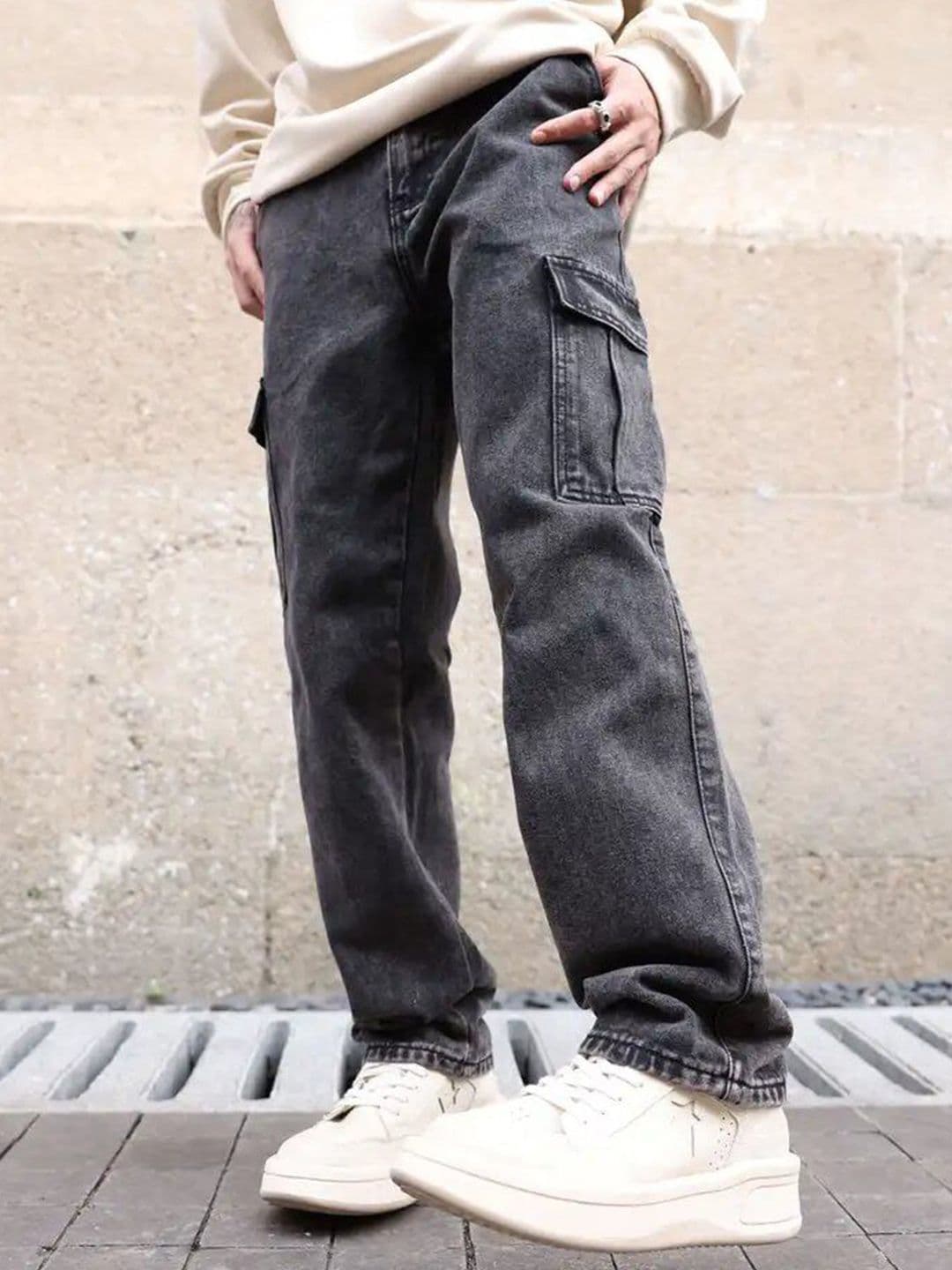 SZN Men Regular Fit High-Rise Light Fade Jeans - view 1