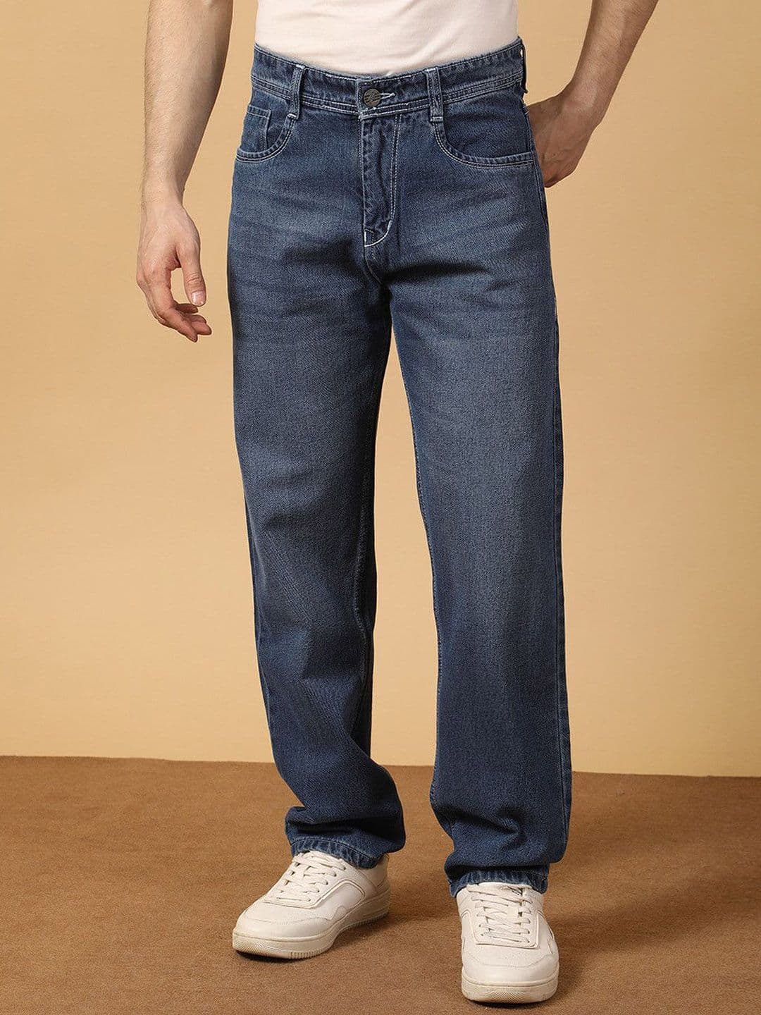 Hence Men Mid-Rise Baggy Jeans - view 1