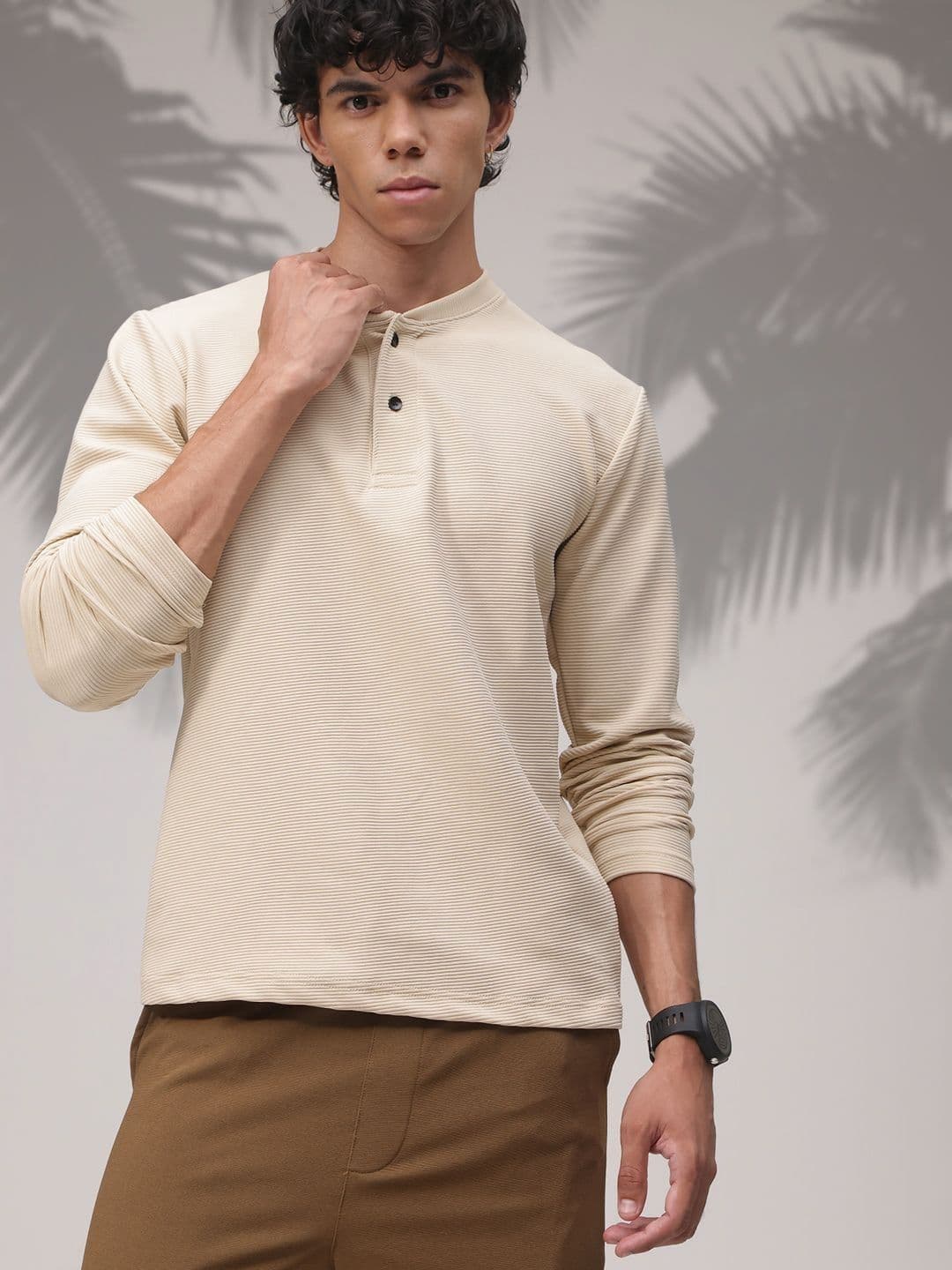 MADSTO Men Extended Sleeves Pockets T-shirt - view 1