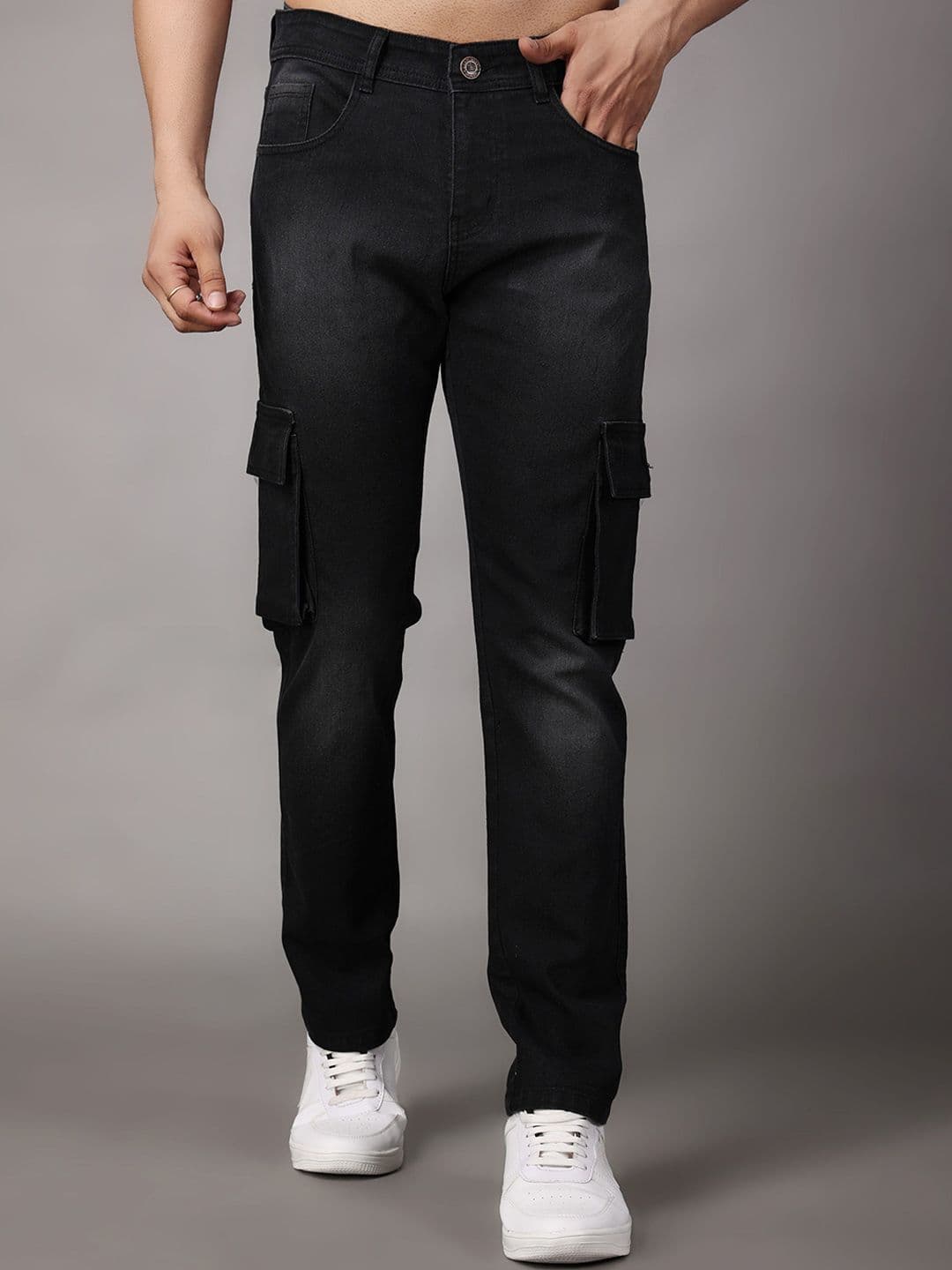 ZAYSH Men Regular Fit Mid-Rise Light Fade Jeans - view 1