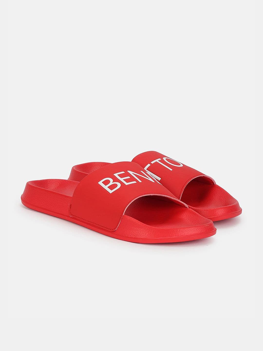 United Colors of Benetton Men Printed Sliders - view 1