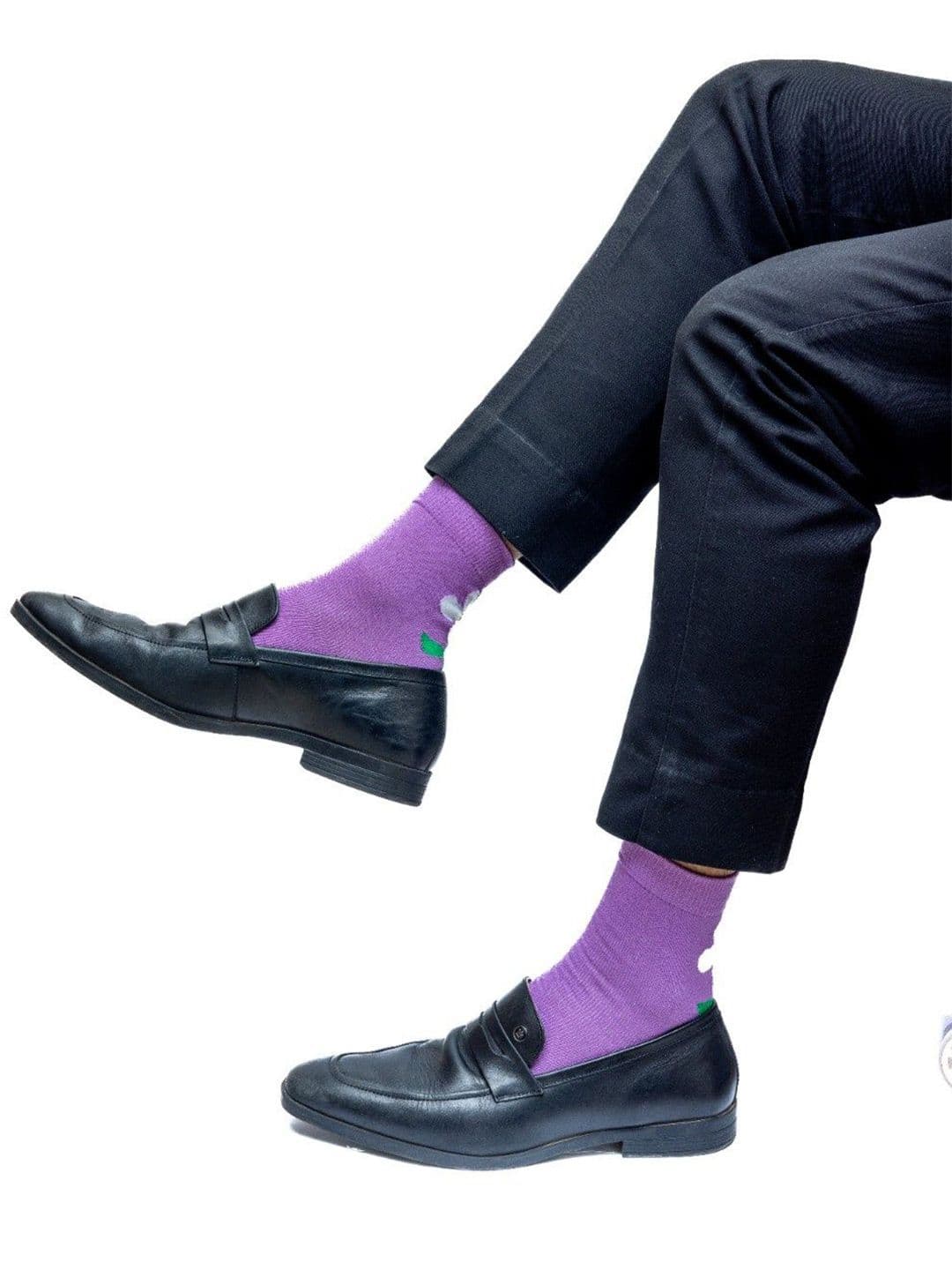 Milk&Whisky Men Floral Ankle Length Socks - view 1