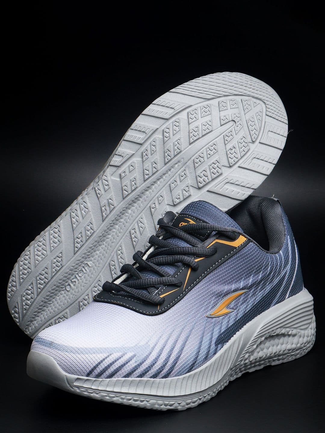 ASIAN Toofan-10 Men Colourblocked Memory Foam Lace Ups Running Non-Marking Sports Shoes - view 1