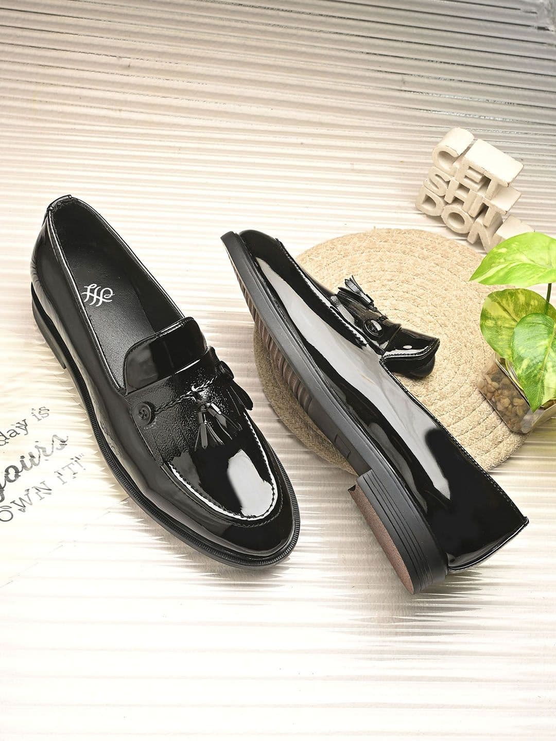 House of Pataudi Men Slip-On Formal Loafers - view 1