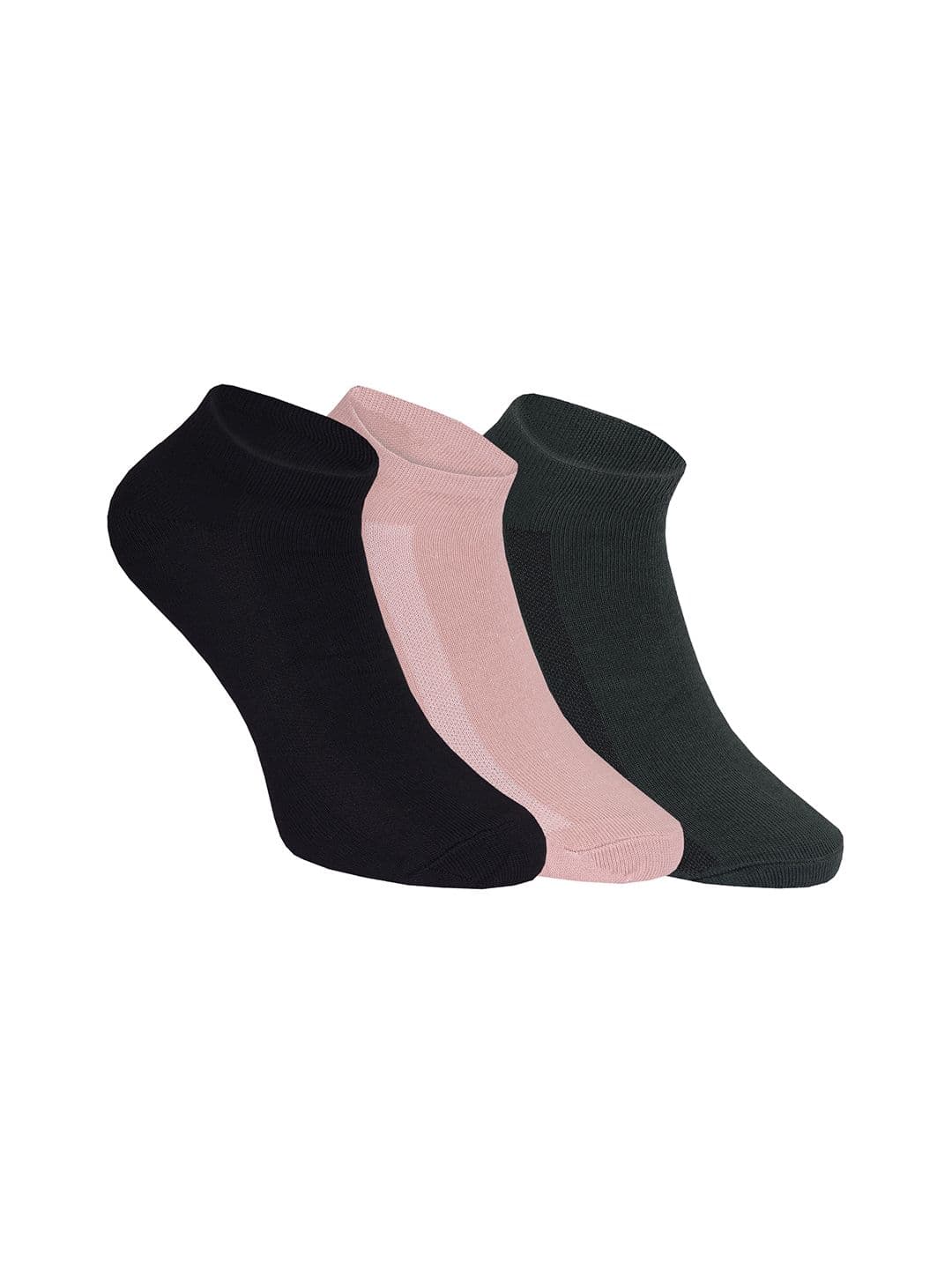 SOXVIEW Pack of 3 Solid Ankle Length socks - view 1