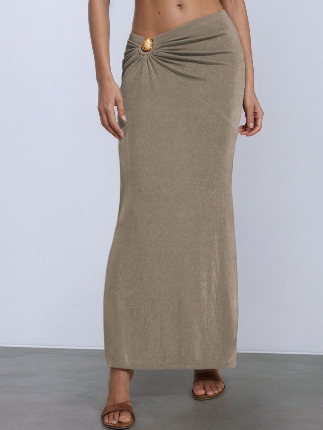 StyleCast x Revolte Women Straight Maxi Skirt - view 1