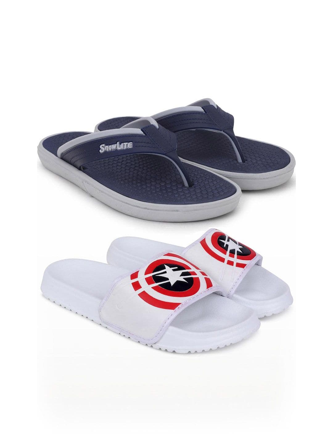 Pampy Angel Men Blue Flip Flops - view 1