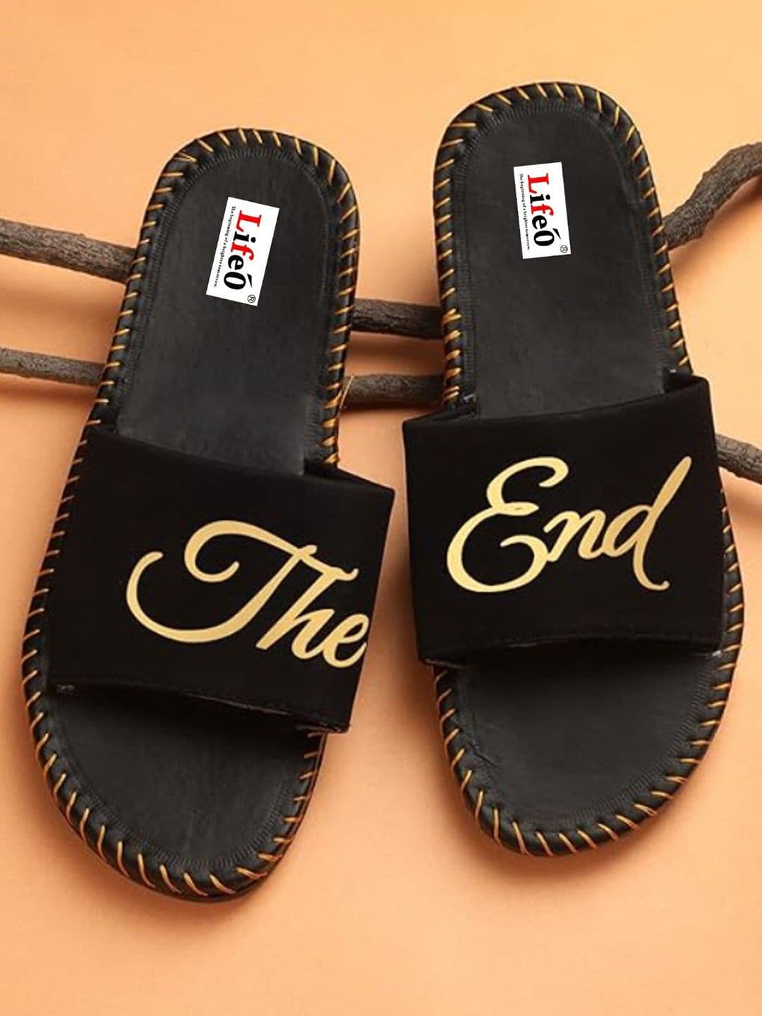LIFA TRADERS Men Printed Sliders - view 1