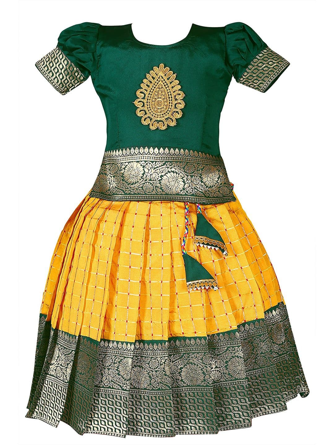 PW PLATYPUS WORLD Girls Printed Lehenga Choli - view 1
