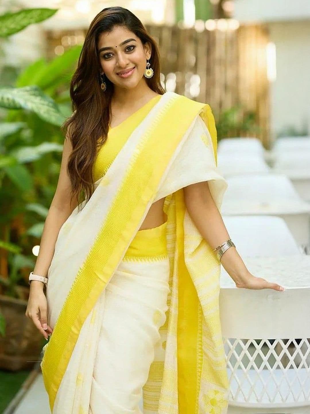 PHEASANT Ethnic Motifs Woven Design Zari Pure Cotton Saree - view 1