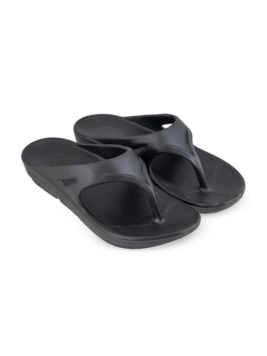 Feel alive Men Set of 4 Solid Ultra-Comfortable Lightweight Sliders - view 1