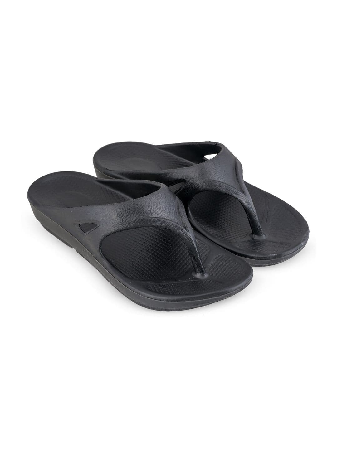 Feel alive Men Set of 4 Solid Ultra-Comfortable Lightweight Sliders - view 1