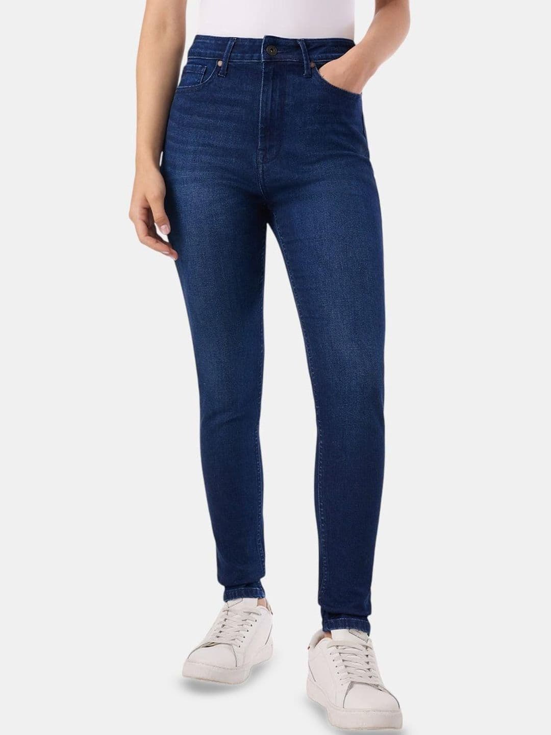 Pepe Jeans Women Classic Skinny Fit High-Rise Jeans - view 1