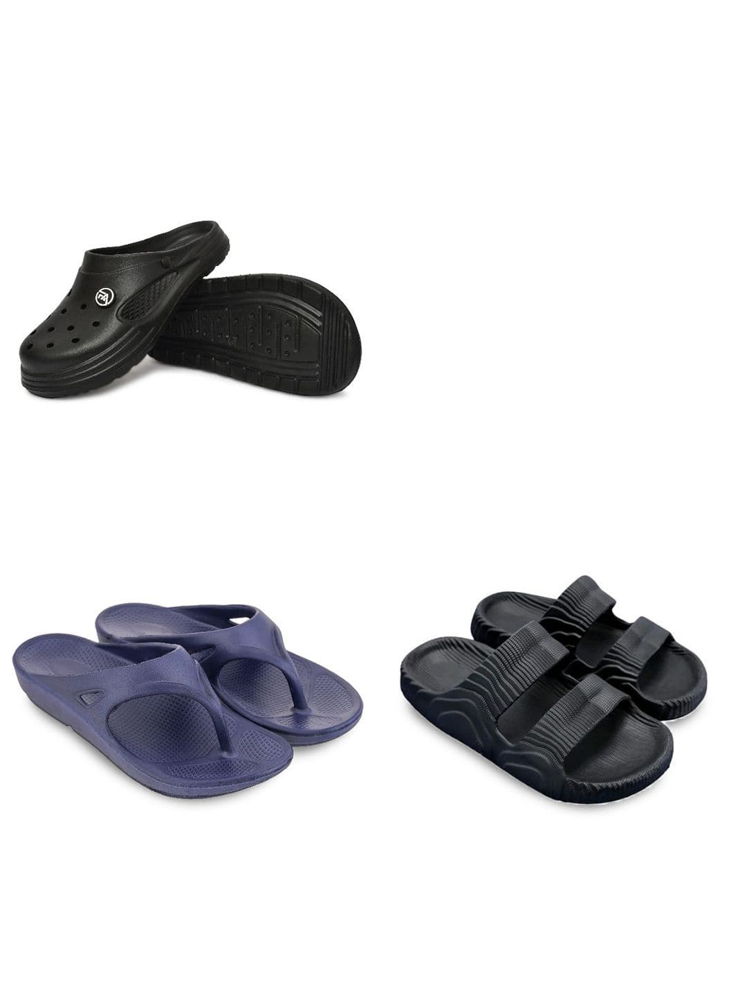 Feel alive Men Set of 4 Ultra-Comfortable Lightweight Clogs - view 1