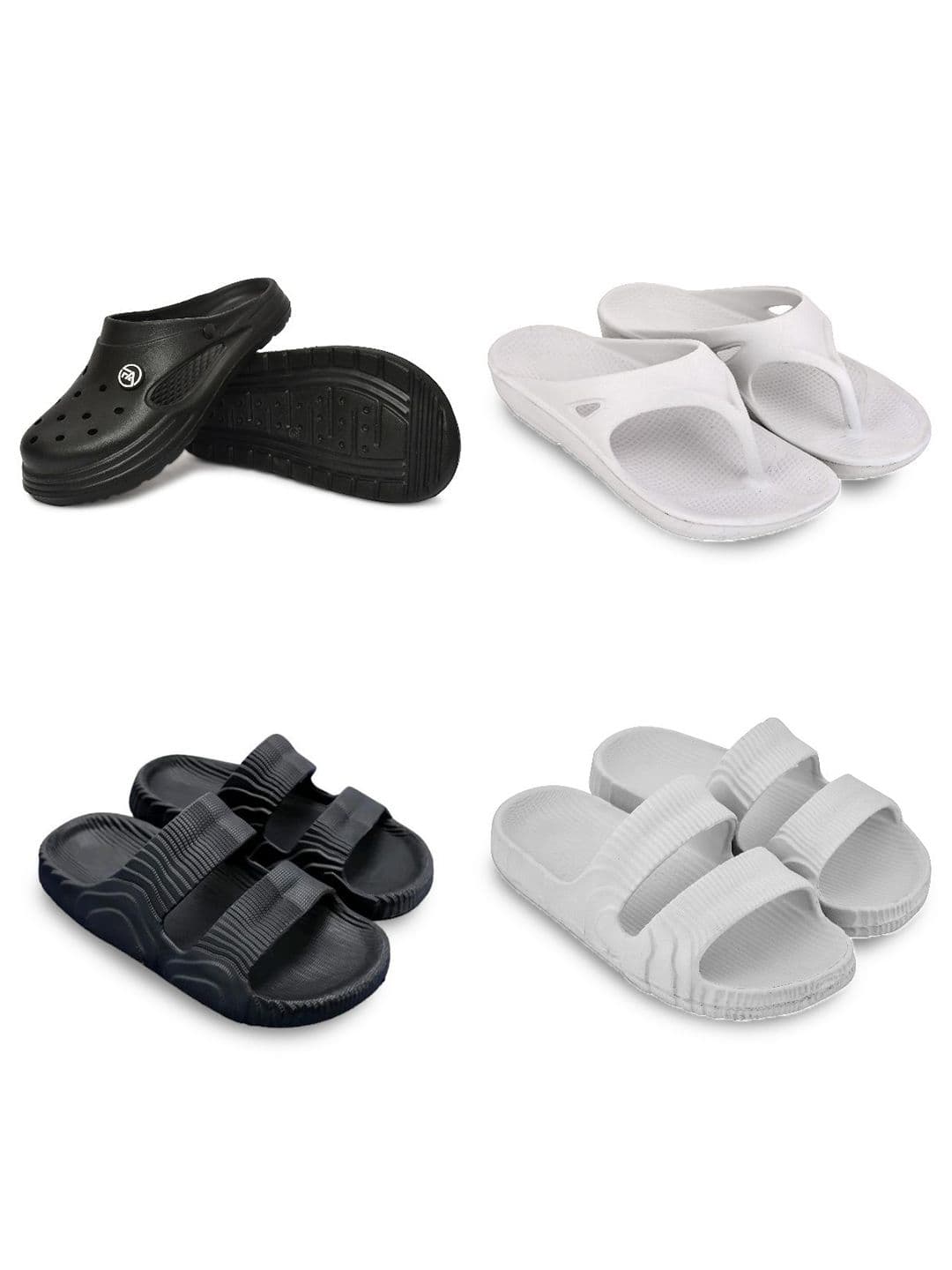 Feel alive Men Set Of 4 Clogs - view 1