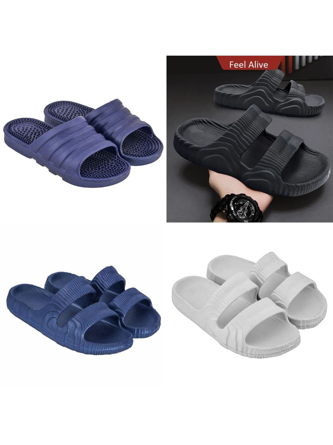 Feel alive Men Set Of 4 Sliders - view 1