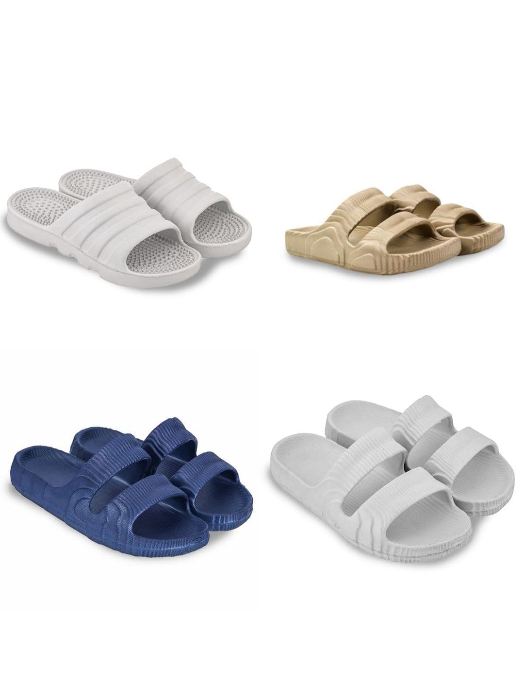 Feel alive Men Set of 4 Lightweight Flip Flops - view 1
