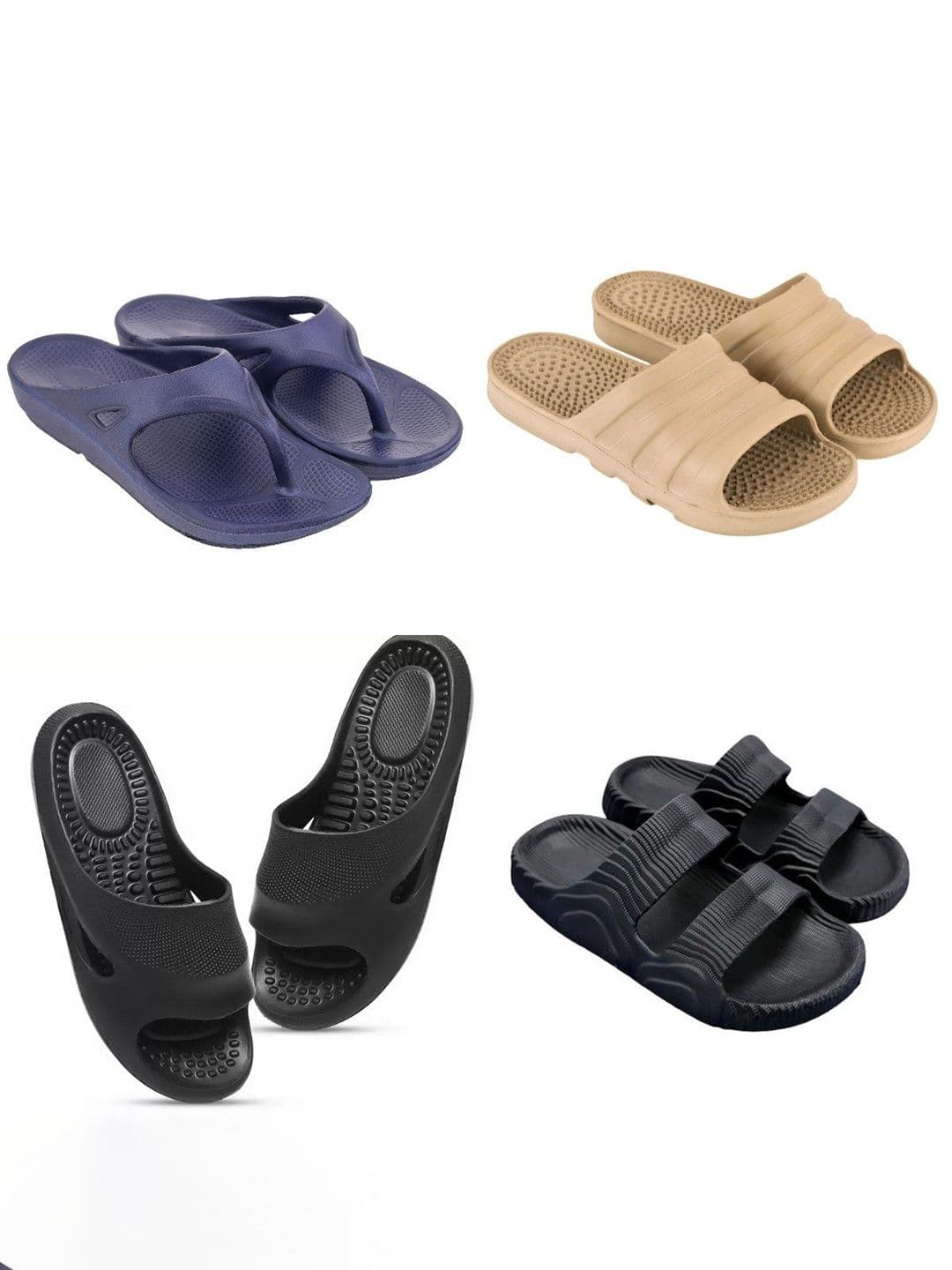 Feel alive Set Of 4 Ultra-Comfortable Sliders - view 1