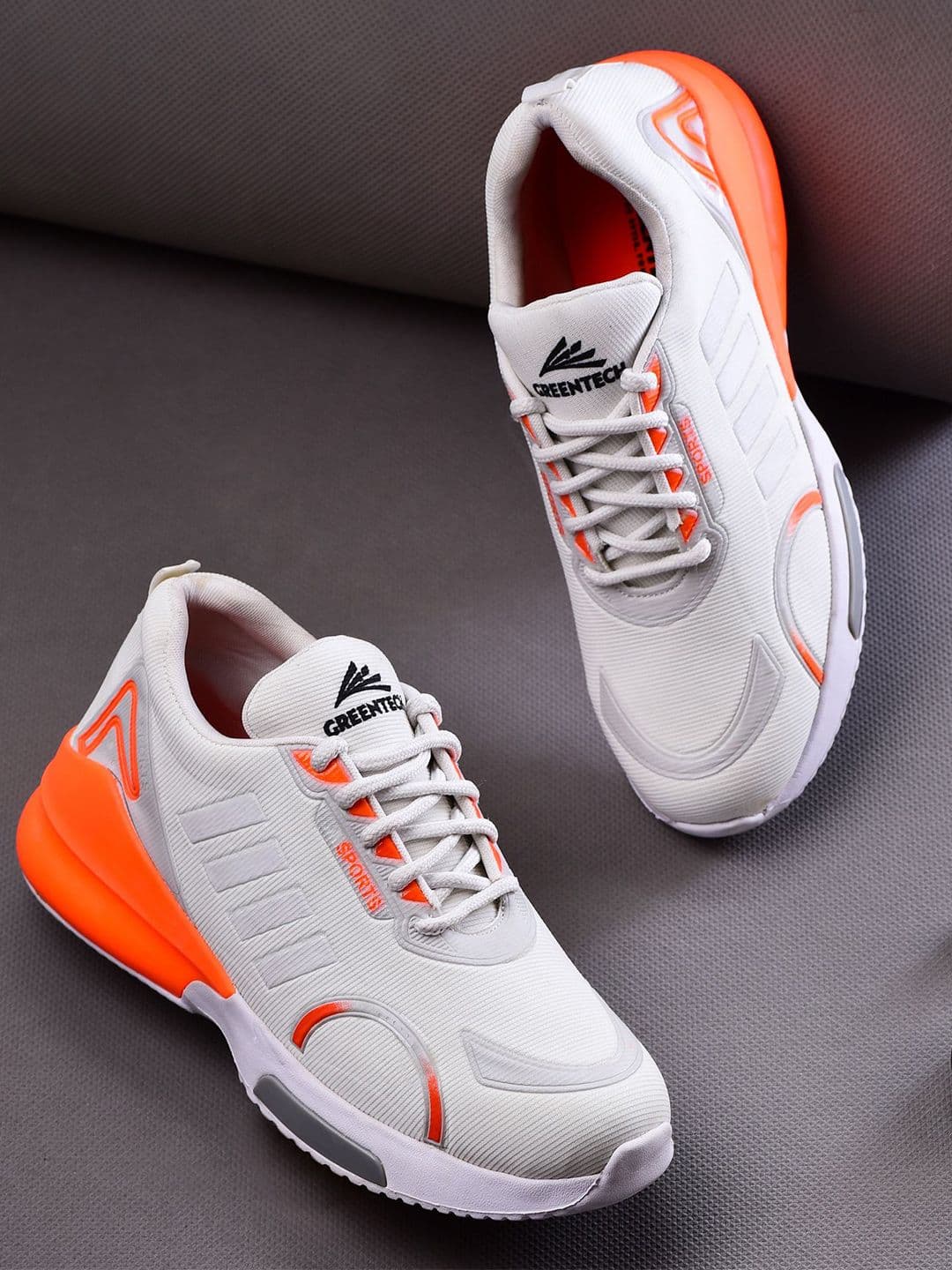Greentech Men Colourblocked Training or Gym Sports Shoes - view 1