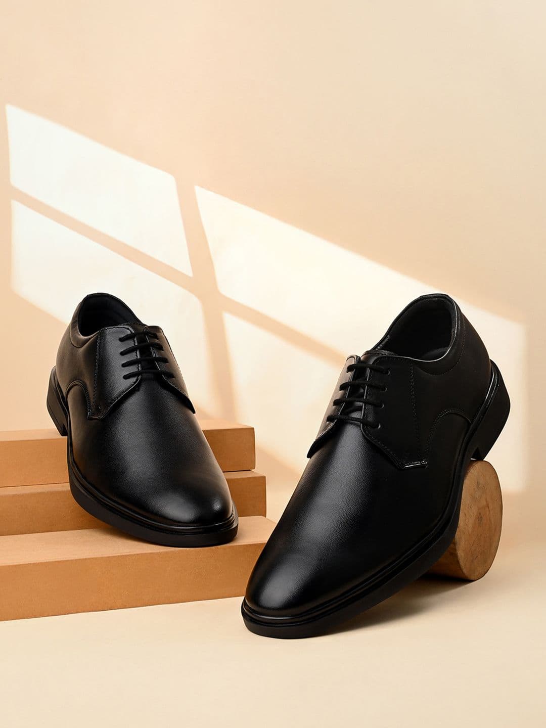 LOUIS STITCH Men Leather Lace-Ups Formal Derbys - view 1